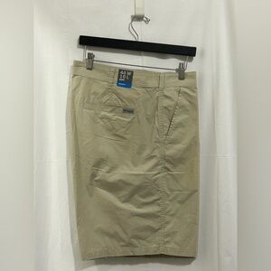 Columbia - Men's Khaki Flat Front Shorts